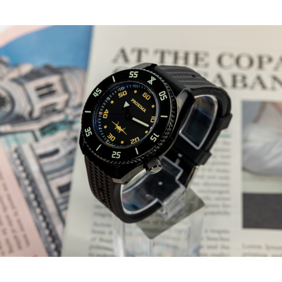 Proxima PX1683 SBDX001 Monoblock NH35 Automatic  ScubaMaster Wristwatch  Pilot dial