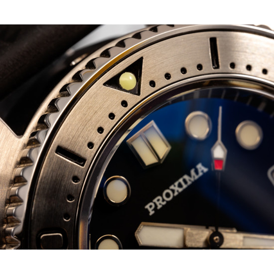 Proxima  PX1683  turtle 6105 black dial Diver Automatic Wristwatch removable case