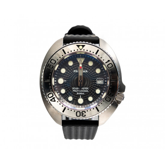 Prxima   PX1683  turtle 6105 black dial Diver Automatic Wristwatch removable case