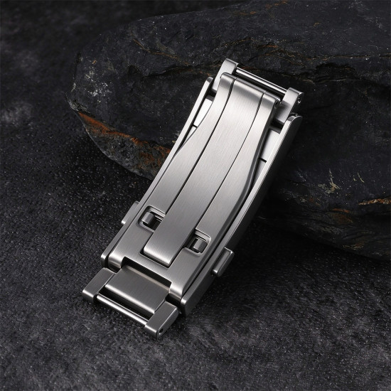 Proxima Updated Fly Adjustable Clasp Watch Parts Bracelet OTF Clasp For 16mm Specified Model Buckle Folding Clasp Non-universal