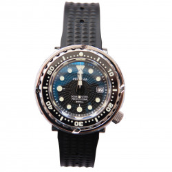 Proxima PX1682 blue dial SBBN017 NH35 Tuna Diver Automatic Wristwatch MarineMaster Wormhole dial