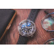 Proxima PX1682 blue dial SBBN017 NH35 Tuna Diver Automatic Wristwatch MarineMaster Wormhole dial