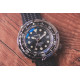 Proxima PX1682 blue dial SBBN017 NH35 Tuna Diver Automatic Wristwatch MarineMaster Wormhole dial