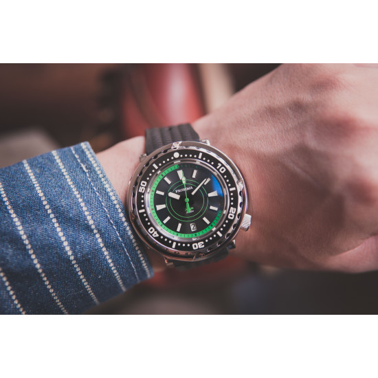 Proxima PX1682 NH36 Tuna Diver Automatic Wristwatch MarineMaster Sapphire insert  Jungle dial