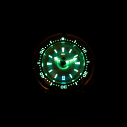 Proxima UD1682 NH36 Tuna Diver Automatic Wristwatch MarineMaster Sapphire insert Dawn dial