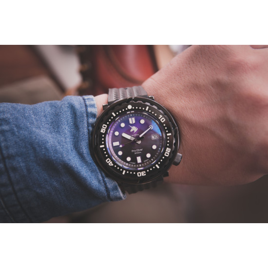 Proxima UD1682 NH35 Tuna Diver Automatic Wristwatch MarineMaster Sapphire insert Venom dial