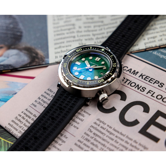 Proxima PX1682 blue dial SBBN017 NH35 Tuna Diver Automatic Wristwatch MarineMaster Green dial