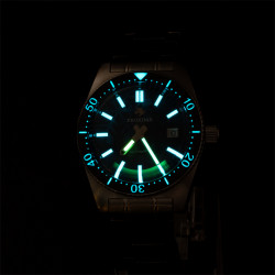 Proxima PX1680 Diver Watch Men Mechanical Watches 200M Waterproof Luminous 2022 Sport Relojes  Snow Blue  Dial V3 