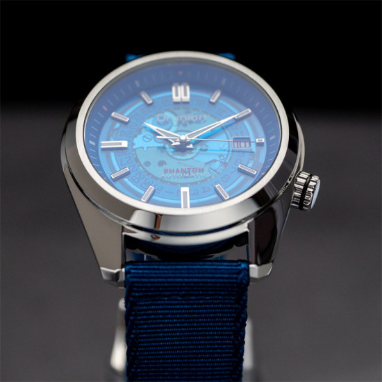 PROXIMA PX1689 scuba master BGW9 Dial  OM16 phantom OM16-blue