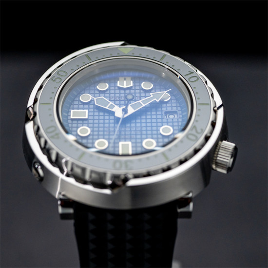 PX1682 V3 Tuna Luxury Mechanical Watch Waffle Dial NH35 PT5000 SW200 Automatic Stainless Steel Dive Watches Men's Wristwatch