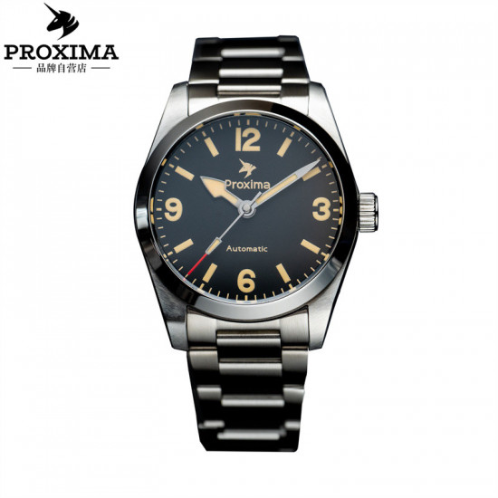 Proxima PX1698  Men Luxury Watch 37mm  Fashion Sport PT5000 SW200 Automatic Mechanical 20Bar Waterproof Watch