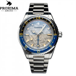 PROXIMA PX1702-M1 New Men Dress Watch 39mm Luxury FashionSW200 PT5000 Automatic Mechanical Sports Business Sapphire Waterproof 