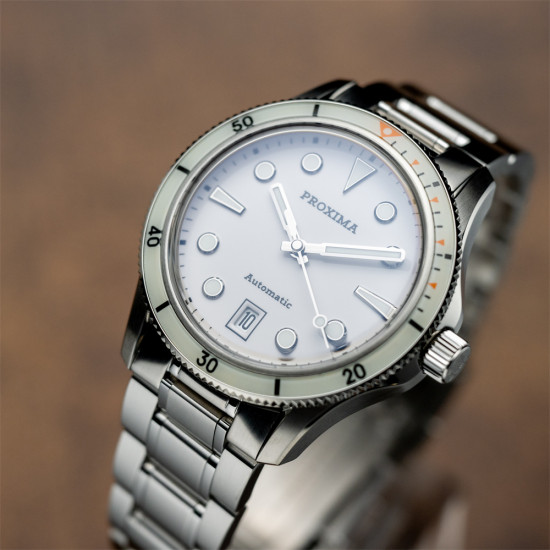 Proxima PX1739 Luxury Men Watch Enamel Dial Full Luminous 39mm Dive Watch NH35 Automatic Mechanical Waterproof 100m 2025 New
