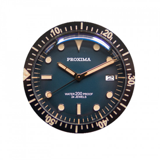 Proxima PX1681  CuSn  Diver Watch Men Mechanical Watches 200M Waterproof Luminous 2021 Sport Relojes Orange Dial