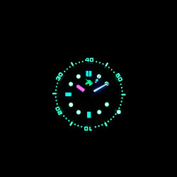 PROXIMA UD1680 UNICORN DIVER WATCH PVD BLACK MEN MECHANICAL WATCHES 200M WATERPROOF LUMINOUS 2021 SPORT RELOJES Blush DIAL