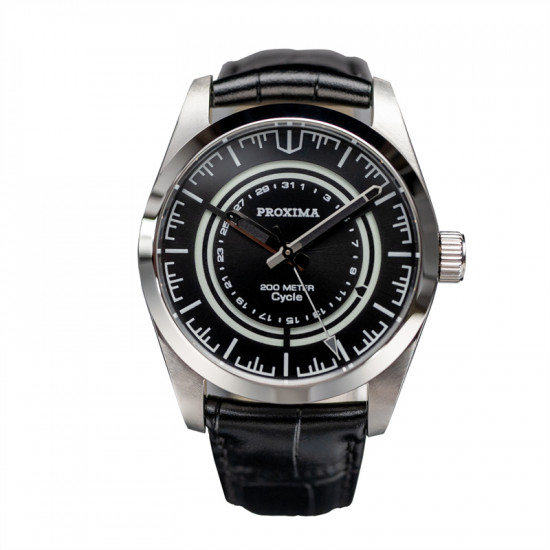 Uni-Dive Men Luxury Watch 37mm Pilot Series natural Meteorite stone dial Fashion Sport PT5000 SW200 Automatic Mechanical 20Bar Waterproof Watch