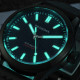 PX1746-1 New Mens Mechanical Watches IPS Black Aventurine Dial 100M Waterproof Clock Sapphire Glass Automatic Men Watch