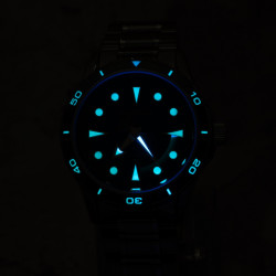 PX1748  New Mens Mechanical Watches Aventurine Dial 100M Waterproof Clock Sapphire Glass Automatic Men Watch Relogio Masculino