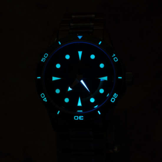 PX1748  New Mens Mechanical Watches Aventurine Dial 100M Waterproof Clock Sapphire Glass Automatic Men Watch Relogio Masculino