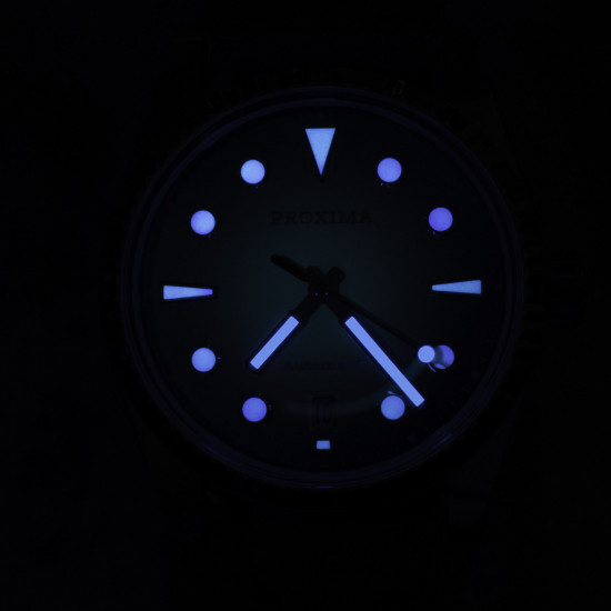 Px1750 37mm Men Dress Watch Luxury Sapphire PT5000 Keyboard Dial Automatic Mechanical Watches 20Bar Waterproof Luminous