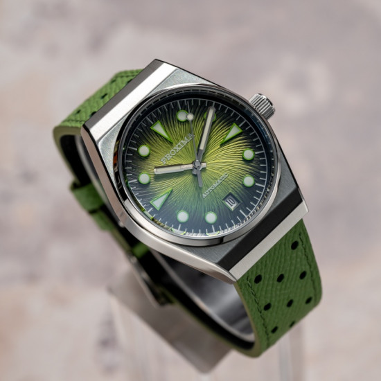 Proxima PX1753 Fashion Men Watches 38mm PT5000 Automatic Mechanical Sapphire Vintage Watch 200m Waterproof BGW-9 Lume