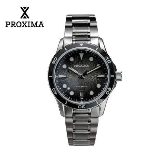 PX1755  New Mens Mechanical Watches Aventurine Dial 100M Waterproof Clock Sapphire Glass Automatic Men Watch Relogio Masculino