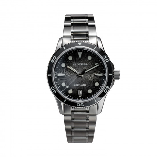 PX1755  New Mens Mechanical Watches Aventurine Dial 100M Waterproof Clock Sapphire Glass Automatic Men Watch Relogio Masculino