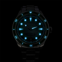 Proxima PX1757 39mm Men Diver Watch Spiral Vortex Dial Luxury Diver Wristwatch PT5000 Automatic Mechanical Waterproof 200m