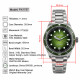 Proxima PX1757 39mm Men Diver Watch Spiral Vortex Dial Luxury Diver Wristwatch PT5000 Automatic Mechanical Waterproof 200m